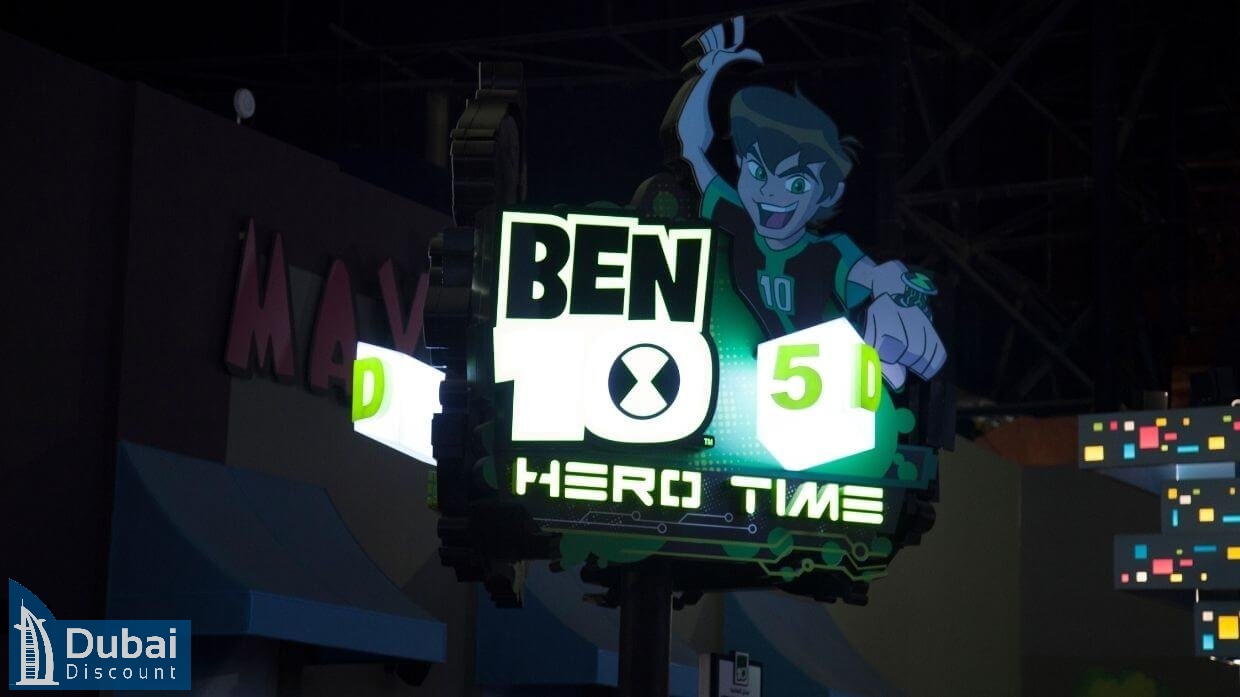 بِن تِن ۵ بعدی – قهرمان زمان (Ben 10 5D Hero Time) شهربازی آی ام جی