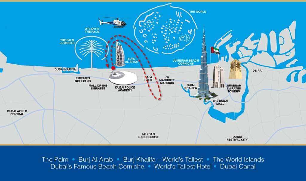 مسیر حرکت تور نمادین – Iconic Tour