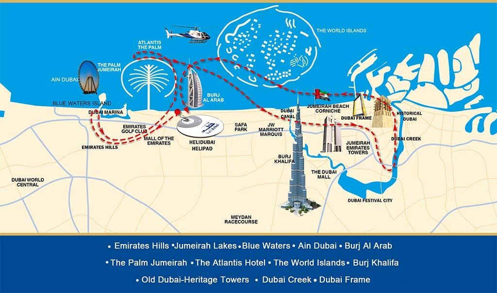 مسیر حرکت تور بزرگ – The Grand Tour