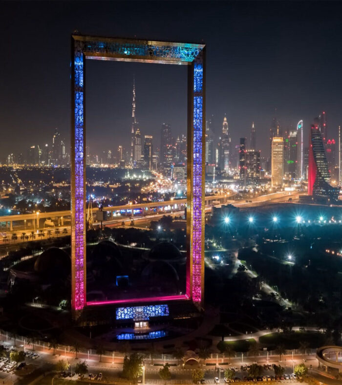 تصاویر برج قاب دبی