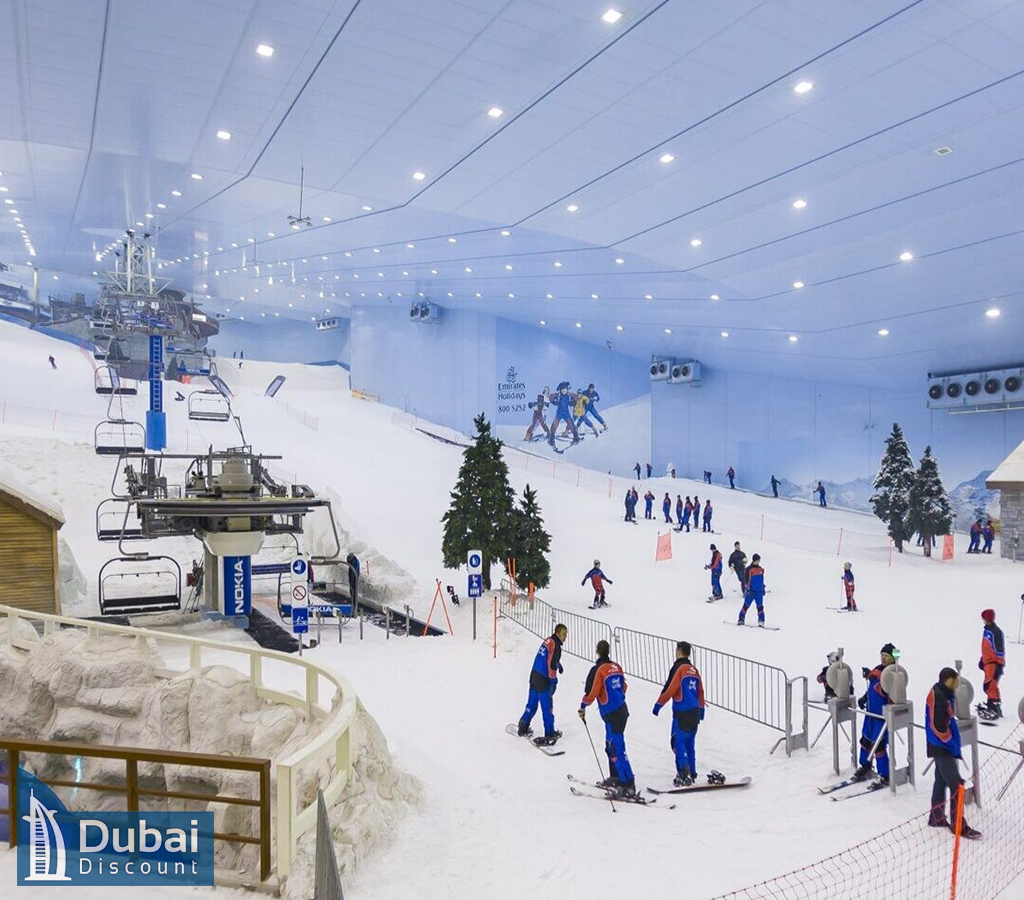 بازدید از پیست اسکی دبی