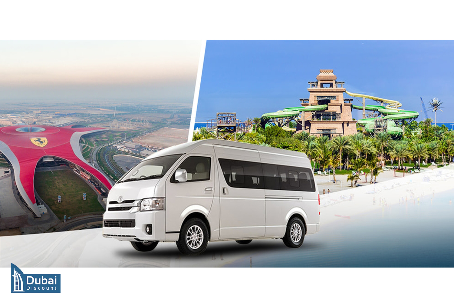 ترانسفر به مراکز تفریحی دبی