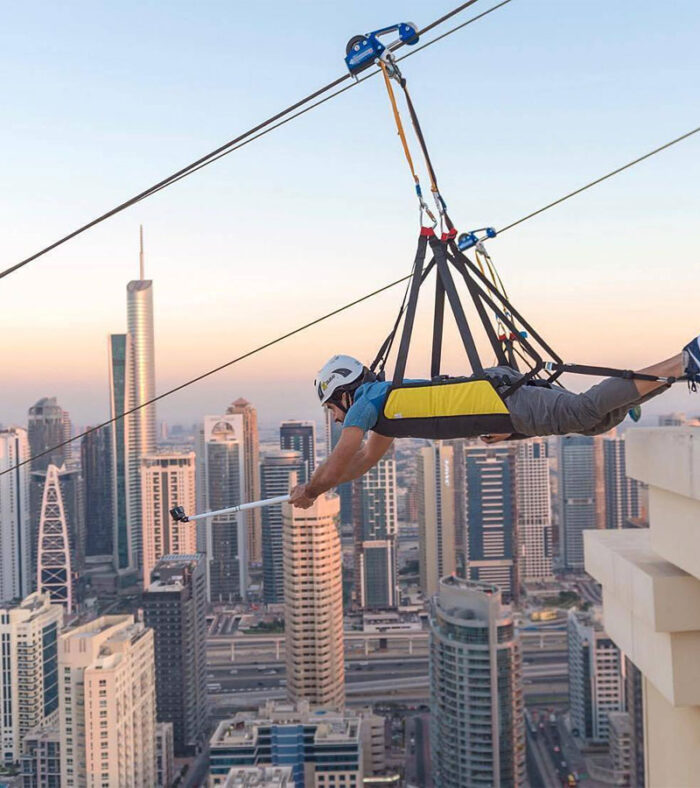 زیپ لاین تک نفره