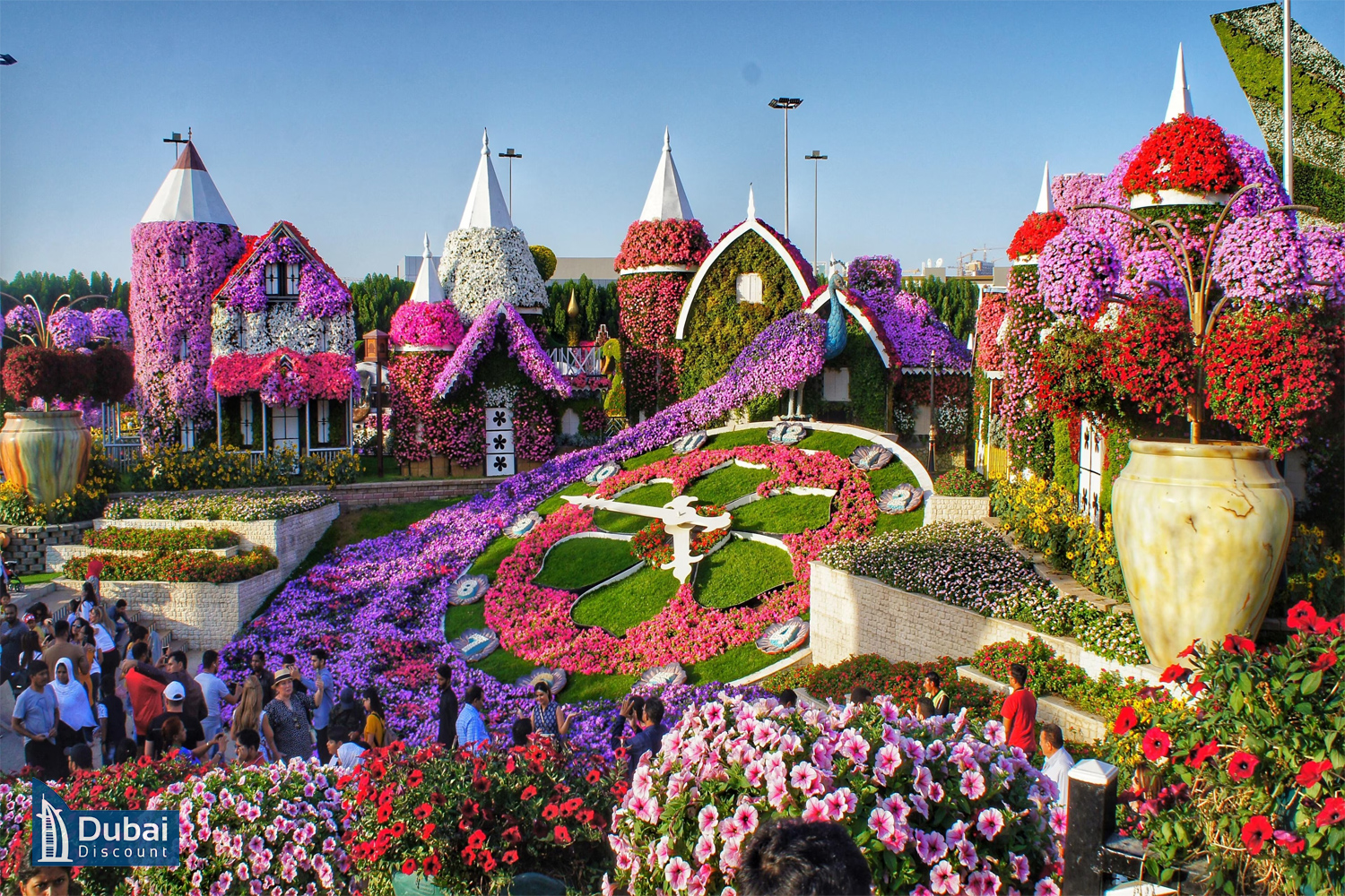 ساعت گل - Floral Clock