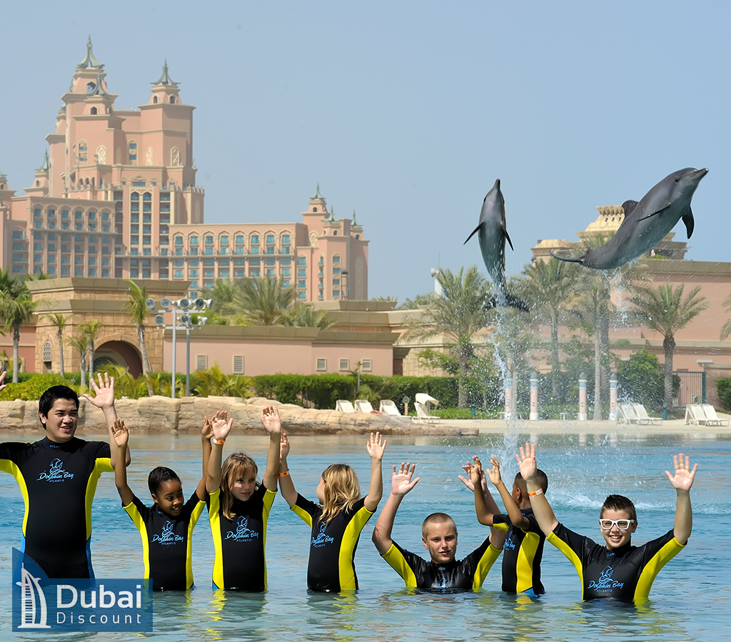 تور مرکز دلفین بی و پارک آبی آتلانتیس دبی