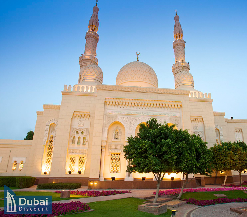 مسجد جمیرا دبی گشت شهری دبی