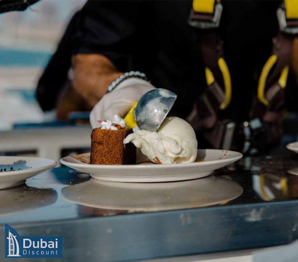 منو رستوران دینر این د اسکای دبی