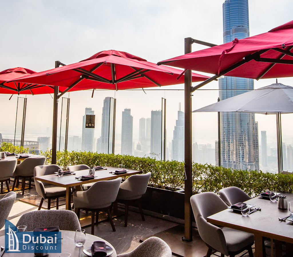 تراس رستوران سلاوی دبی