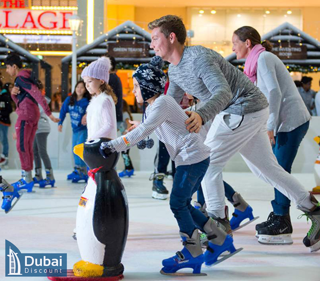 هزینه بلیط اسکیت روی یخ دبی