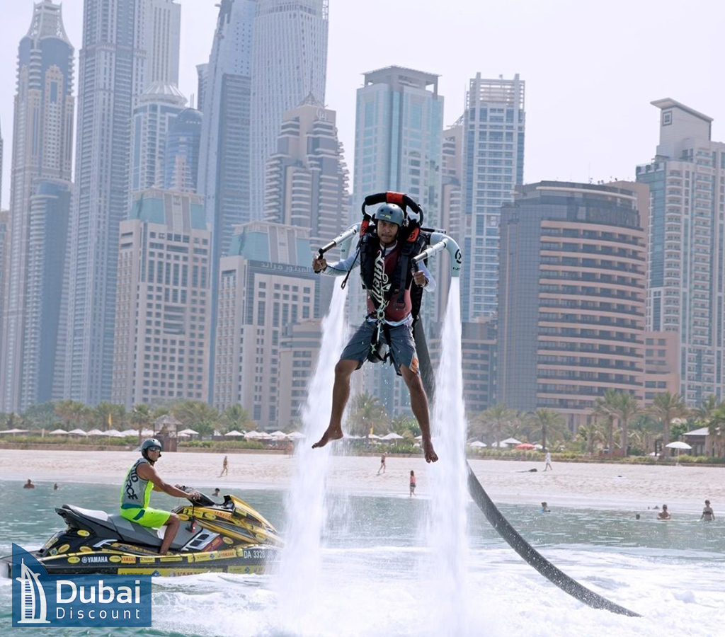 پرواز با جت پک بر فراز دبی Jetpack Dubai