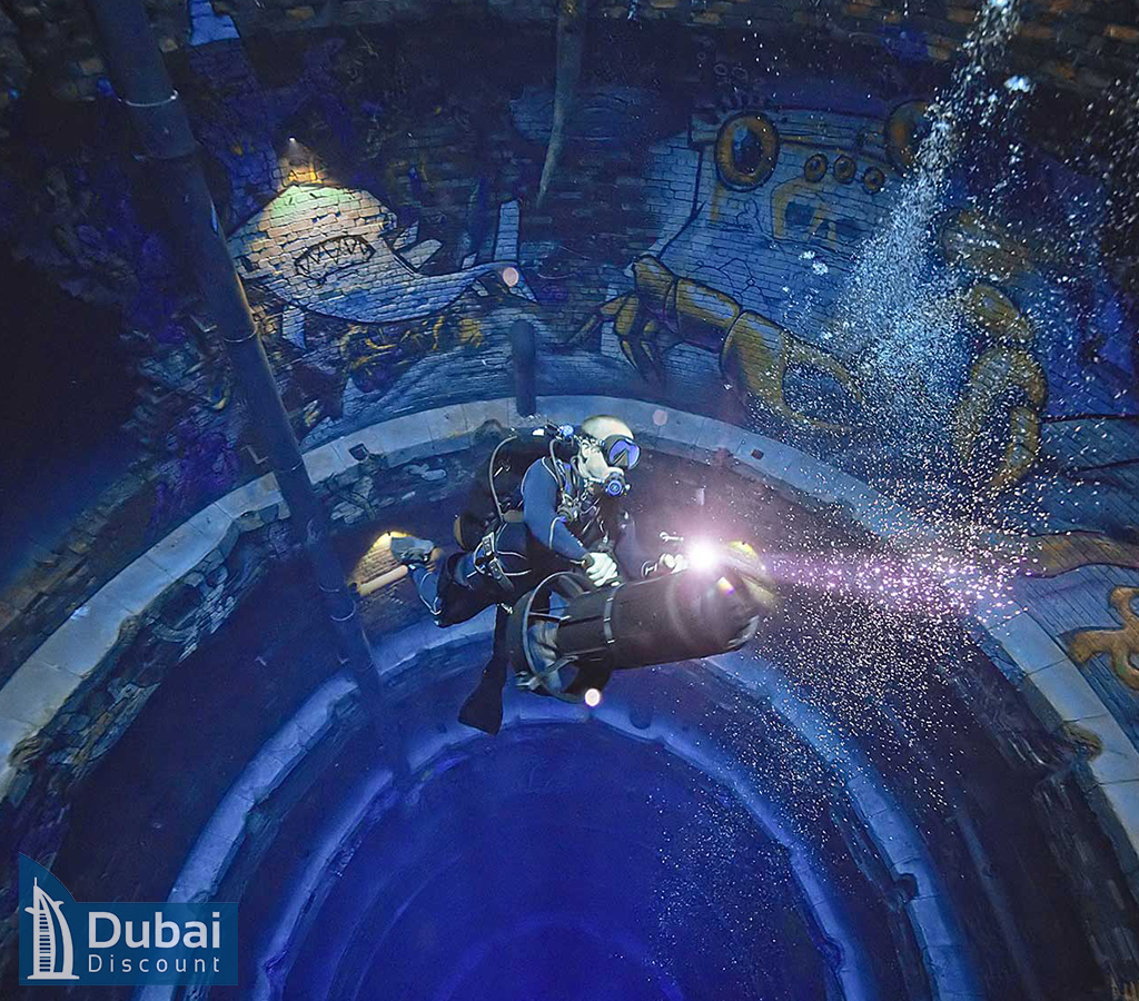 قیمت و خرید بلیط غواصی عمیق در دبی