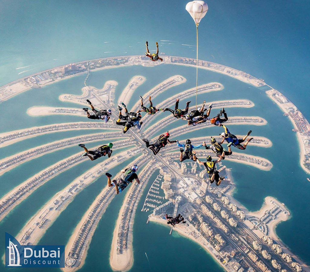 هزینه اسکای دایوینگ دبی