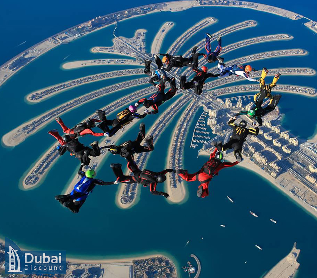 مکان های انجام اسکای دایو در دبی کجاست؟