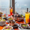 ناهار رستوران اتمسفر دبی