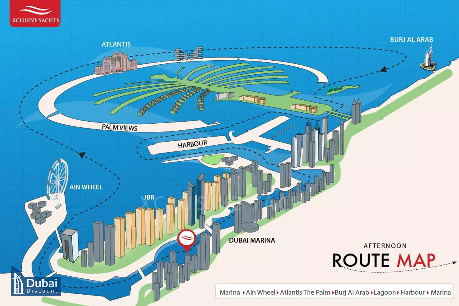 مسیر یات تفریحی لوکس دبی