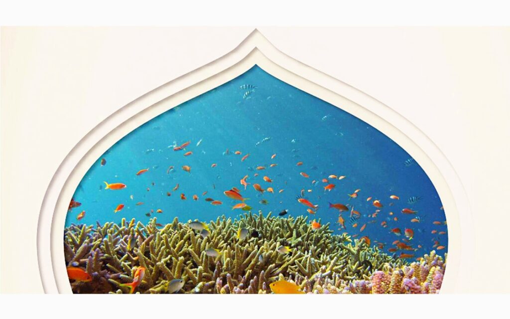 ساخت مسجد شناور یا floating mosque در دبی