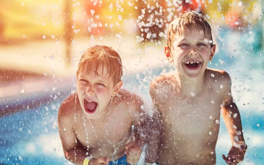 اسپلش پد: پارک آبی کودکان در دبی