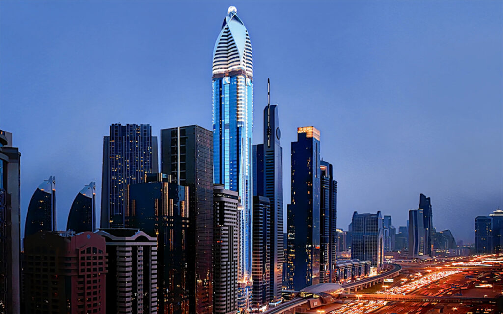 هتل لوکس 4 ستاره در دبی: هتل رز ریحان دبی