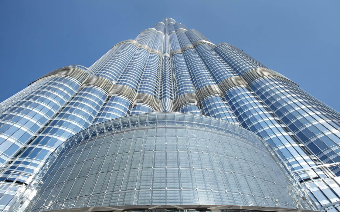 ارتفاع برج خلیفه دبی چند متر است؟