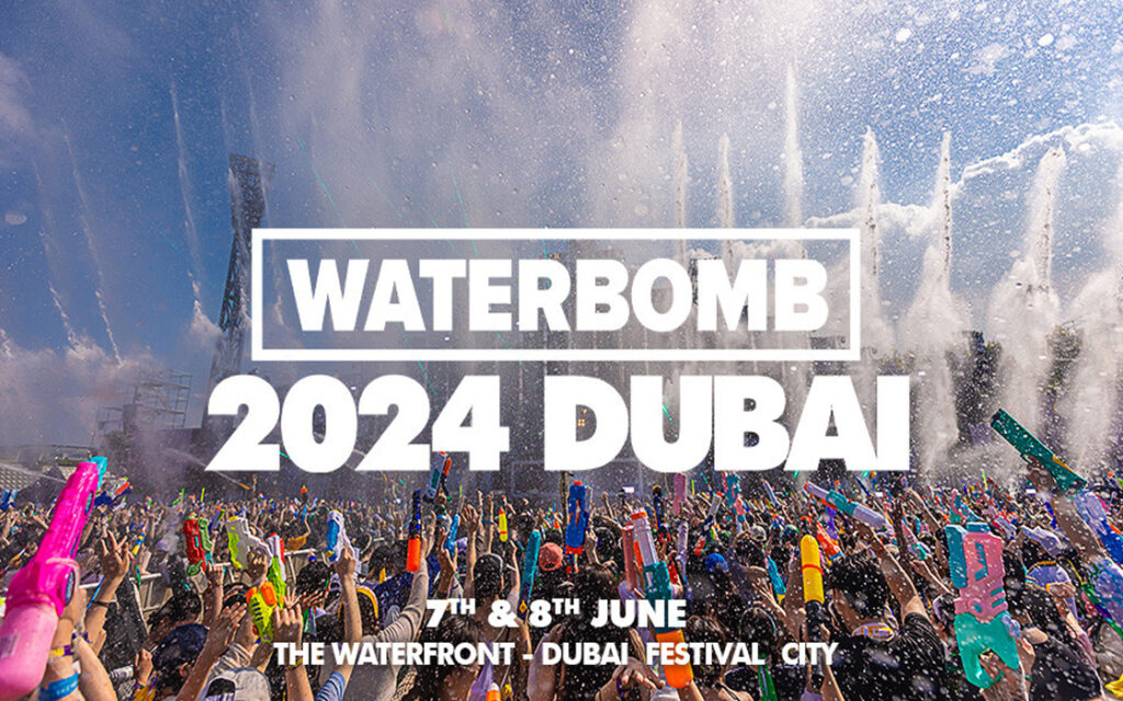 بزرگ‌ترین فستیوال واتربمب در دبی (Waterbomb Festival)