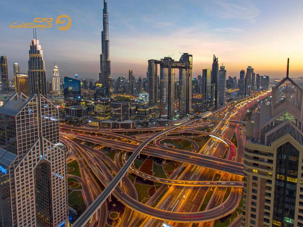 معروف ترین خیابان های دبی