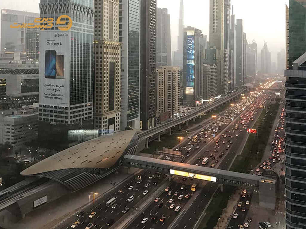 خیابان شیخ زاید دبی