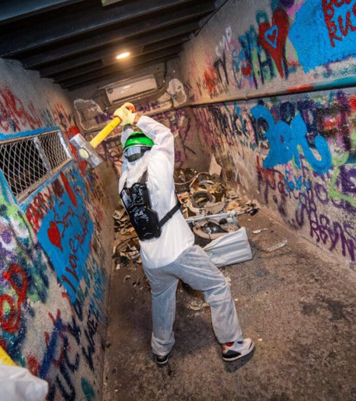 قیمت بلیط اتاق تخریب