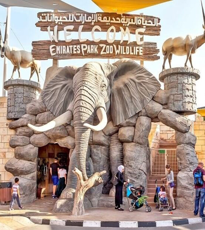 هزینه بلیط باغ وحش امارات