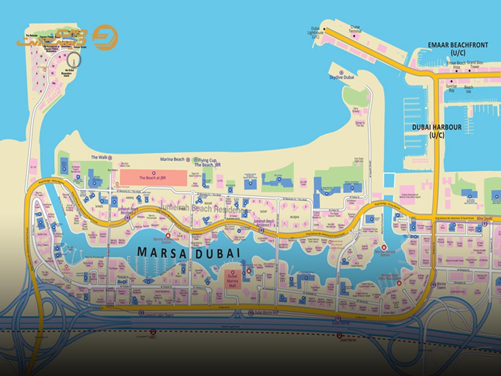 بهترین تفریحات در قلب مرسی دبی