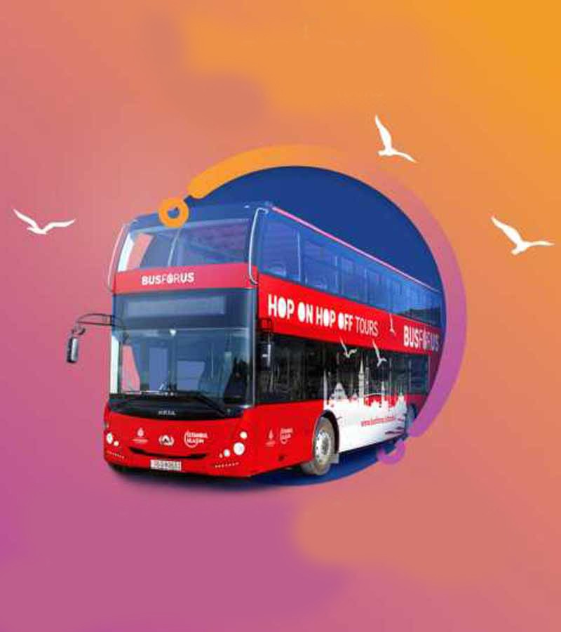 بلیط اتوبوس گردشگری Hop-On-Hop-Off استانبول