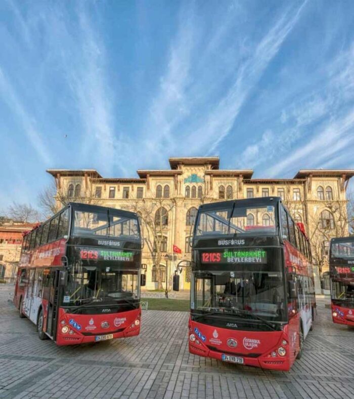 امکانات تور اتوبوس گردشگری استانبول Hop-On Hop-Off