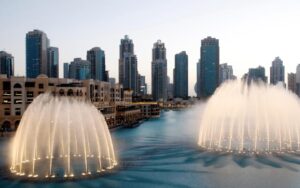 فواره دبی مال؛ جذاب‌ترین فواره موزیکال جهان