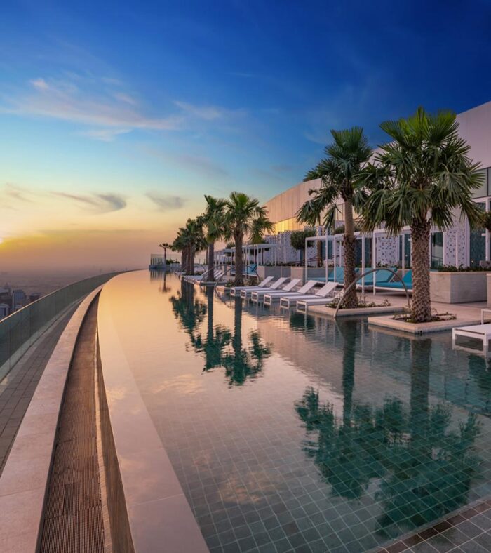 تصاویر استخر اینفینیتی زتا 77 ZETA دبی