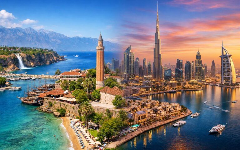 دبی یا آنتالیا؛ انتخاب نهایی سفر شما کدام است؟